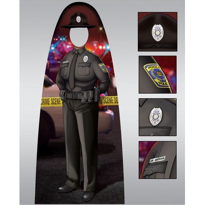 Custom Adult Size Female Trooper Officer Photo Prop