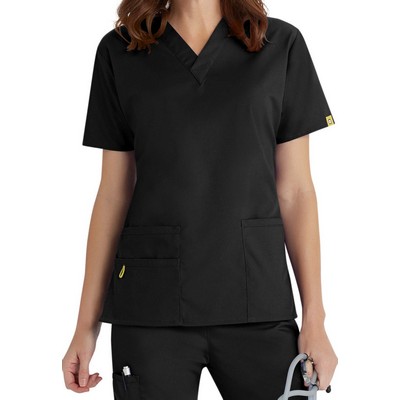 WonderWink Women's Origins Bravo V-Neck Scrub Top