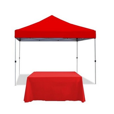 Custom Event Tent Kit with Table Cover