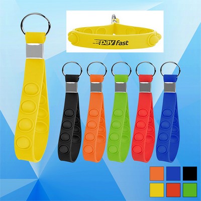 Squidopop Silicone Fidget Sucker Key Chain