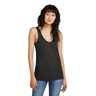 District® Women's Perfect Blend® CVC V-Neck Tank