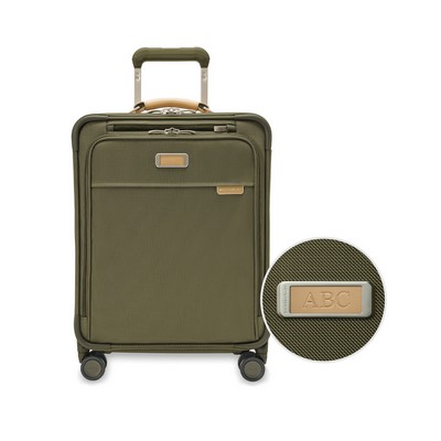 Briggs & Riley Baseline Global Carry-on Spinner - Olive