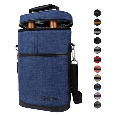 Insulated Wine Carrier Bag for Travel