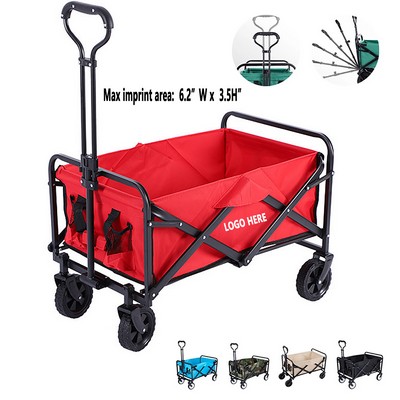 Collapsible Folding Shopping Wagon for Travel&Kid