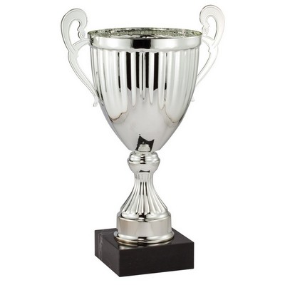 Silver Royal Trophy Cup 14" H