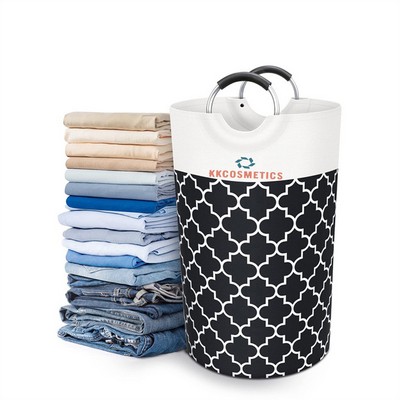 Laundry Basket With Foam Protected Aluminum Handles