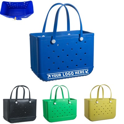 Oversized EVA Beach Tote Bag