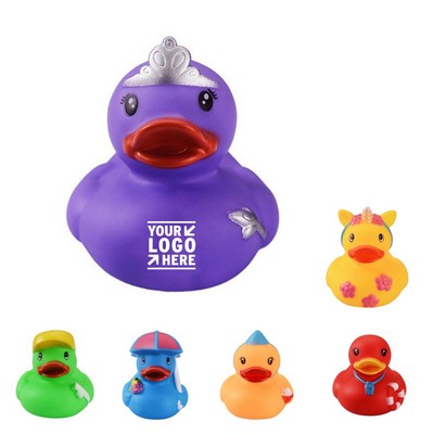 Stylish Rubber Duck Bath Toy for Kids and Adults