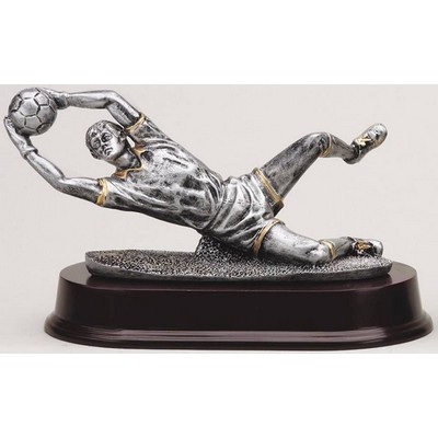 Male Soccer Goalie Figure Award - 4 3/4" Tall