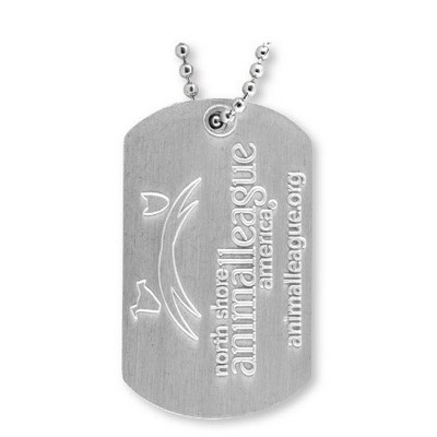 Stamped Aluminum Tag (No Color)