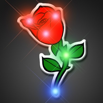 Red Rose Body Lights Pin - BLANK