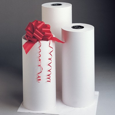 10 Lb. White 28# Non Imprinted Tissue Roll (20"x9" Diameter)