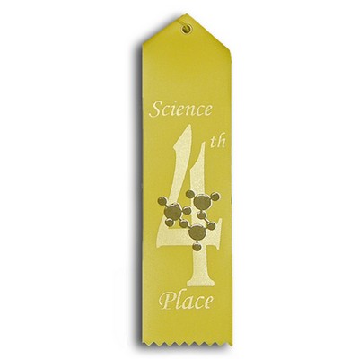 Stock Science Event Ribbon - 4th Place