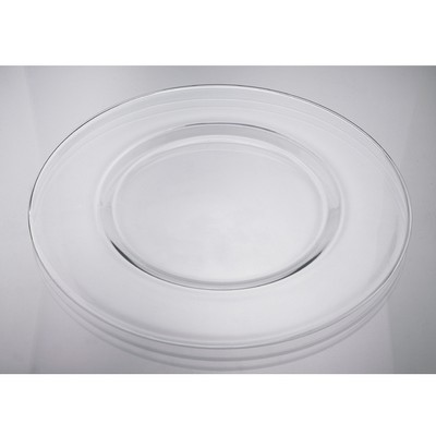 13½" Round Glass Charger Plate