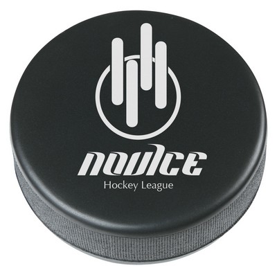 Hockey Puck Shape Stress Reliever