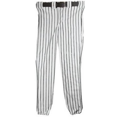 Youth Wrap Knit Pinstripe 14 Oz. Baseball Pant w/ Rear Pocket