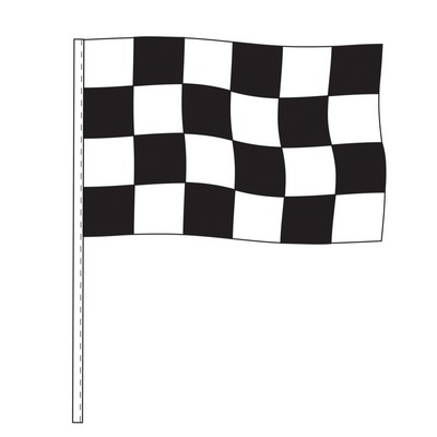 Supreme Cloth Antenna Deco & Pennant Kit (Race) (12" x 18")