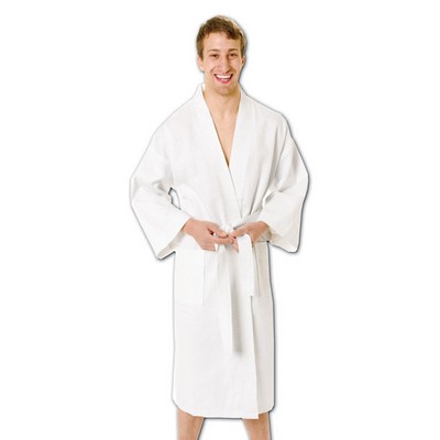 Italian Waffle Weave Bath Robe