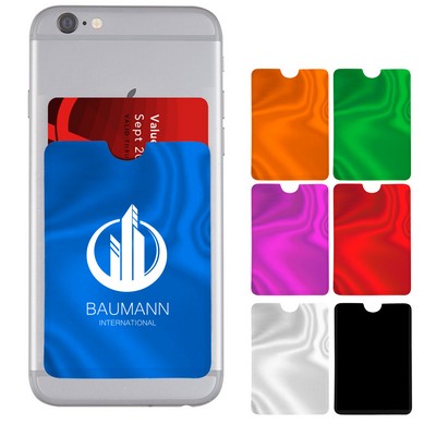 Rfid Data Blocking Phone Card Sleeve