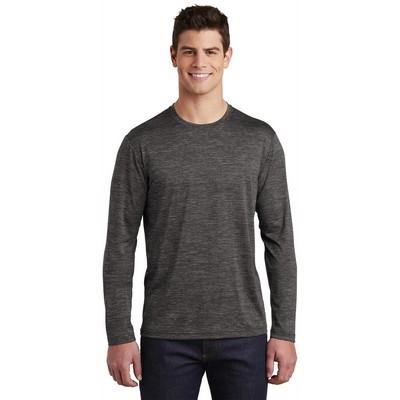 Sport-Tek® Men's Long Sleeve PosiCharge® Electric Heather Tee