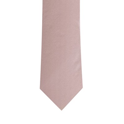 Solid Satin Men's Grey Tie