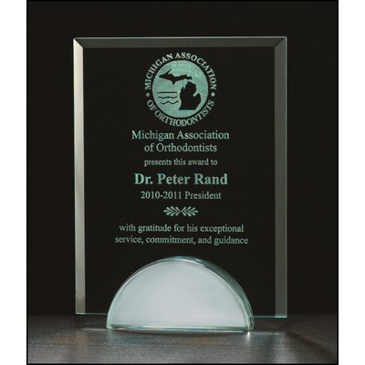 Apex Series Glass Award (6"x 8.25")