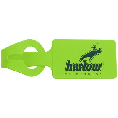 Large Silicone Luggage Tag