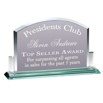 Jade Glass Billboard Award (10½" x 6½")