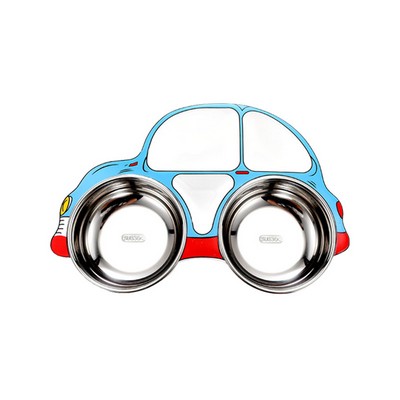 Kids Car Shaped Stainless Steel Bowls