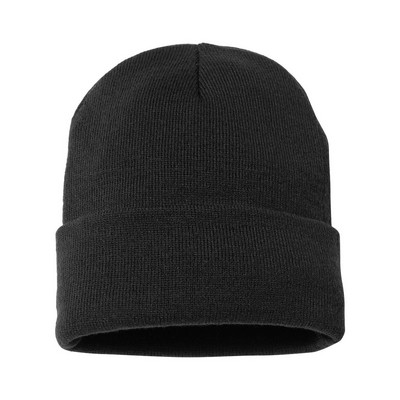 Sportsman™ 12'' Jersey Lined Cuffed Beanie