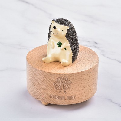 Hedgehog Music Box Without Rotating Base