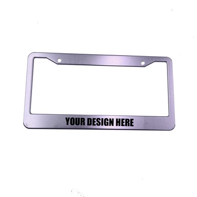 Aluminum Alloy Automobile License Plate Frame