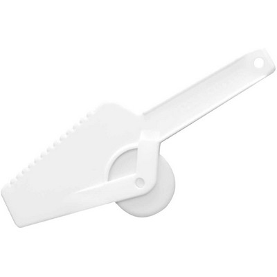 Plastic Pizza Cutter & Server