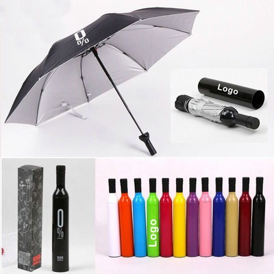 Wine Bottle Umbrella Unique Women¡¯s Umbrella