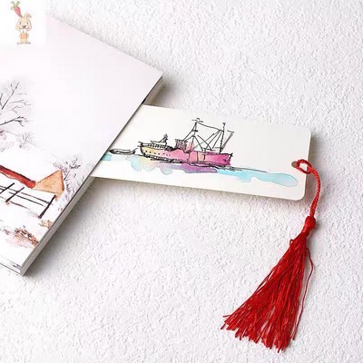 7" x 2" Tassel Bookmark