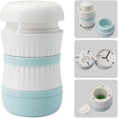 Pill Crusher Cutter Splitter Container