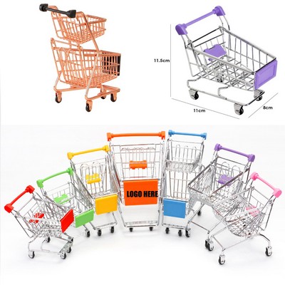 Double Layers Mini Shopping Cart