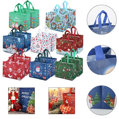 Large Christmas Tote Bags with Handles