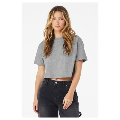 BELLA+CANVAS FWD Fashion Ladies' Jersey Cropped T-Shirt