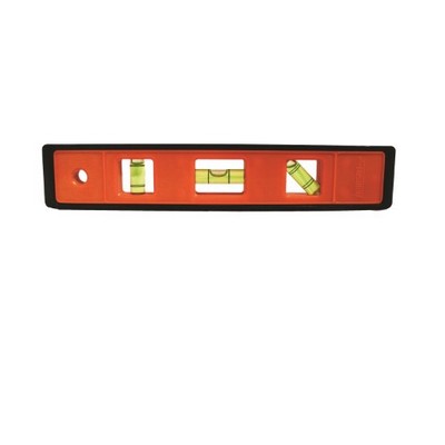 Johnson® 9" Orange Structo-Cast® Torpedo Level