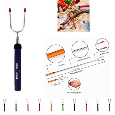 Extendable Rotating Telescoping Fork