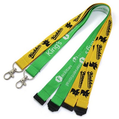 1/2" Woven Lanyard