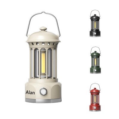 Vintage Led Camping Lanterns Lights Rechargeable 2-Packure