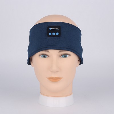 Soft Elastic Comfortable Headband with Wireless Earphone