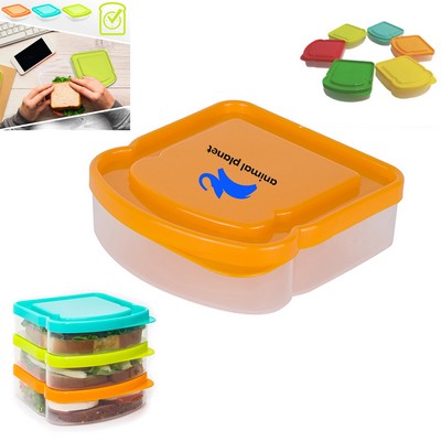 Food Safe Plastic Sandwich Keeper(Free shipping)