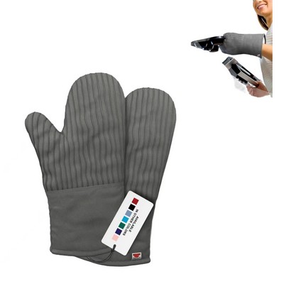 Heat Resistant Kitchen Oven Mitt Gloves