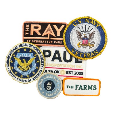 Embroidered patches