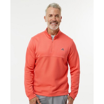 Adidas® Ultimate365 Textured Quarter-Zip Pullover