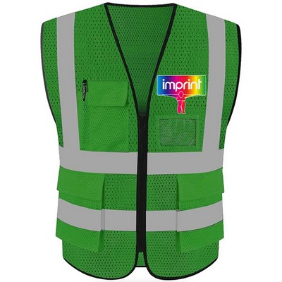 Class 2 High Visibility Safety Reflective Vest