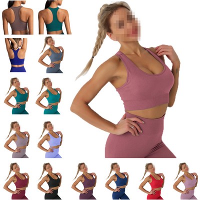 Wireless Racerback Sports Bra